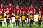 06.05.2026, Fussball UEFA Championsleague 2025/2026: Halbfinale Rückpiel,  FC Bayern München - Paris St. Germain, in der Allianz-Arena München, v.li: Josip Stanisic (Bayern München), Jonathan Tah (FC Bayern München), Konrad Laimer (FC Bayern München), Dayot Upamecano (FC Bayern München), Aleksandar Pavlovic (Bayern München)  