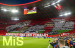 06.05.2026, Fussball UEFA Championsleague 2025/2026: Halbfinale Rückpiel,  FC Bayern München - Paris St. Germain, in der Allianz-Arena München, Fanchoreografie der Bayernfans 