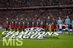 06.05.2026, Fussball UEFA Championsleague 2025/2026: Halbfinale Rückpiel,  FC Bayern München - Paris St. Germain, in der Allianz-Arena München, Aufstellung der beiden Mannschaften vor dem Anpfiff, hier die Pariser.