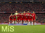 06.05.2026, Fussball UEFA Championsleague 2025/2026: Halbfinale Rückpiel,  FC Bayern München - Paris St. Germain, in der Allianz-Arena München, Mannschaftsfoto vor dem Anpfiff, hier die Bayern, Torwart Manuel Neuer (FC Bayern München), Joshua Kimmich (FC Bayern München), Jonathan Tah (FC Bayern München), Konrad Laimer (FC Bayern München), Dayot Upamecano (FC Bayern München), Aleksandar Pavlovic (Bayern München) , Luis Diaz (FC Bayern München), Jamal Musiala (Bayern München), Michael Olise (FC Bayern München), Harry Kane (FC Bayern München) 