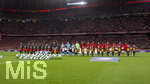 06.05.2026, Fussball UEFA Championsleague 2025/2026: Halbfinale Rückpiel,  FC Bayern München - Paris St. Germain, in der Allianz-Arena München, Aufstellung der beiden Mannschaften vor dem Anpfiff