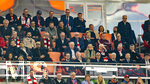 06.05.2026, Fussball UEFA Championsleague 2025/2026: Halbfinale Rückpiel,  FC Bayern München - Paris St. Germain, in der Allianz-Arena München, Ehrentribüne, mit Sepp Maier, Bastian Schweinsteiger, Arjen Robben, Ex-Vorstandsvorsitzender Karl-Heinz Rummenigge (FC Bayern München), Ehren-Präsident Uli Hoeneß (FC Bayern München, Hoeness), Sportvorstand Max Eberl (Bayern München), Vorstandsvorsitzender Jan-Christian Dreesen (FC Bayern München), Präsident Herbert Hainer (FC Bayern),Trainer Julian Nagelsmann (Deutschland) 