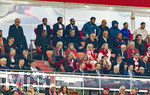 06.05.2026, Fussball UEFA Championsleague 2025/2026: Halbfinale Rückpiel,  FC Bayern München - Paris St. Germain, in der Allianz-Arena München, Ehrentribüne, mit Ministerpräsident Markus Söder, Innenminister Joachim Herrmann  