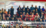 06.05.2026, Fussball UEFA Championsleague 2025/2026: Halbfinale Rückpiel,  FC Bayern München - Paris St. Germain, in der Allianz-Arena München, Ehrentribüne, mit Ministerpräsident Markus Söder, Innenminister Joachim Herrmann, Sportvorstand Max Eberl (Bayern München), Vorstandsvorsitzender Jan-Christian Dreesen (FC Bayern München), Präsident Herbert Hainer (FC Bayern), 