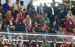 06.05.2026, Fussball UEFA Championsleague 2025/2026: Halbfinale Rückpiel,  FC Bayern München - Paris St. Germain, in der Allianz-Arena München, Ehrentribüne, mit der Vereinsführung von PSG, PSG-Eigner und Vorstandsvorsitzender Nasser Ghanim Al-Khelaifi (PSG),  Luis Campos (Sportlicher Berater, Paris SG), 