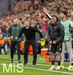 06.05.2026, Fussball UEFA Championsleague 2025/2026: Halbfinale Rückpiel,  FC Bayern München - Paris St. Germain, in der Allianz-Arena München, Trainer Luis Enrique (FC Paris Saint-Germain) am Spielfeldrand in Rage