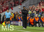 06.05.2026, Fussball UEFA Championsleague 2025/2026: Halbfinale Rückpiel,  FC Bayern München - Paris St. Germain, in der Allianz-Arena München, Trainer Vincent Kompany (FC Bayern München) nachdenklich 