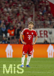 06.05.2026, Fussball UEFA Championsleague 2025/2026: Halbfinale Rückpiel,  FC Bayern München - Paris St. Germain, in der Allianz-Arena München, Lennart Karl (FC Bayern München) nachdenklich 