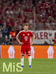 06.05.2026, Fussball UEFA Championsleague 2025/2026: Halbfinale Rückpiel,  FC Bayern München - Paris St. Germain, in der Allianz-Arena München, Lennart Karl (FC Bayern München) nachdenklich 