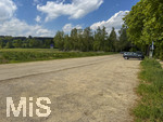 09.05.2026, Parkplätze in Bad Wörishofen (Unterallgäu), Dieser Kurpark-Parkplatz richtung Schöneschach ist seit 2 Wochen Gebührenpflichtig, mit Parkscheinautomat und Parkster-App-Möglichkeit. Seitdem ist er oft leer wie hier auf dem Bild.