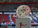 16.05.2026, Fussball Bundesliga 2025/2026, 34.Spieltag, FC Bayern München - 1.FC Köln, in der Allianz-Arena München,   Die Meisterschale im Detail


