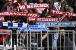 16.05.2026, Fussball Bundesliga 2025/2026, 34.Spieltag, FC Bayern München - 1.FC Köln, in der Allianz-Arena München,   Südkurve und Bochum Fans


