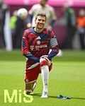 16.05.2026, Fussball Bundesliga 2025/2026, 34.Spieltag, FC Bayern München - 1.FC Köln, in der Allianz-Arena München,   Leon Goretzka (FC Bayern München) mit Band


