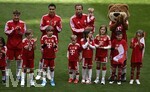 16.05.2026, Fussball Bundesliga 2025/2026, 34.Spieltag, FC Bayern München - 1.FC Köln, in der Allianz-Arena München,   Die Bayern Spieler mit ihren Kindern


