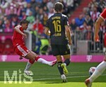 16.05.2026, Fussball Bundesliga 2025/2026, 34.Spieltag, FC Bayern München - 1.FC Köln, in der Allianz-Arena München,   Tom Bischof (Bayern München) trifft zum 3:1


