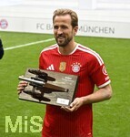 16.05.2026, Fussball Bundesliga 2025/2026, 34.Spieltag, FC Bayern München - 1.FC Köln, in der Allianz-Arena München,   Harry Kane (FC Bayern München) ist Torschützenkönig


