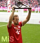 16.05.2026, Fussball Bundesliga 2025/2026, 34.Spieltag, FC Bayern München - 1.FC Köln, in der Allianz-Arena München,   Harry Kane (FC Bayern München) ist Torschützenkönig


