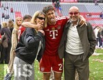 16.05.2026, Fussball Bundesliga 2025/2026, 34.Spieltag, FC Bayern München - 1.FC Köln, in der Allianz-Arena München,   Tom Bischof (Bayern München) 


