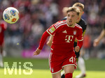 16.05.2026, Fussball Bundesliga 2025/2026, 34.Spieltag, FC Bayern München - 1.FC Köln, in der Allianz-Arena München, Lennart Karl (FC Bayern München) 