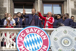 17.05.2026, Fussball Bundesliga 2025/2026, Meisterfeier des FC Bayern München auf dem Rathausbalkon in München.  Harry Kane (FC Bayern München) 