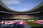 23.05.2026, Fussball DFB-Pokal 2025/2026, Finale, FC Bayern München - VfB Stuttgart, im Olympiastadion Berlin. Das Stadiondach im Detail

