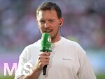 23.05.2026, Fussball DFB-Pokal 2025/2026, Finale, FC Bayern München - VfB Stuttgart, im Olympiastadion Berlin. Trainer Julian Nagelsmann (Deutschland) bei Interview

