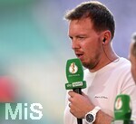 23.05.2026, Fussball DFB-Pokal 2025/2026, Finale, FC Bayern München - VfB Stuttgart, im Olympiastadion Berlin. Trainer Julian Nagelsmann (Deutschland) beim Interview.

