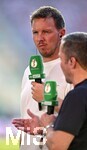 23.05.2026, Fussball DFB-Pokal 2025/2026, Finale, FC Bayern München - VfB Stuttgart, im Olympiastadion Berlin. Trainer Julian Nagelsmann (Deutschland) beim Interview.

