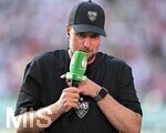 23.05.2026, Fussball DFB-Pokal 2025/2026, Finale, FC Bayern München - VfB Stuttgart, im Olympiastadion Berlin. Trainer Sebastian Hoeneß (Stuttgart) beim Interview.

