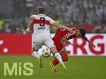 23.05.2026, Fussball DFB-Pokal 2025/2026, Finale, FC Bayern München - VfB Stuttgart, im Olympiastadion Berlin. v.l. Ramon Hendriks (Stuttgart) gegen Luis Diaz (FC Bayern München) 

