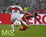 23.05.2026, Fussball DFB-Pokal 2025/2026, Finale, FC Bayern München - VfB Stuttgart, im Olympiastadion Berlin. v.l. Ramon Hendriks (Stuttgart) gegen Luis Diaz (FC Bayern München) 

