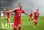 23.05.2026, Fussball DFB-Pokal 2025/2026, Finale, FC Bayern München - VfB Stuttgart, im Olympiastadion Berlin. Harry Kane (FC Bayern München) jubelt

