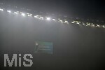 23.05.2026, Fussball DFB-Pokal 2025/2026, Finale, FC Bayern München - VfB Stuttgart, im Olympiastadion Berlin. Nebel hängt im Stadion


