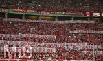 23.05.2026, Fussball DFB-Pokal 2025/2026, Finale, FC Bayern München - VfB Stuttgart, im Olympiastadion Berlin. Protest der Bayern Fans

