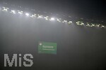 23.05.2026, Fussball DFB-Pokal 2025/2026, Finale, FC Bayern München - VfB Stuttgart, im Olympiastadion Berlin. Durch die Phyrotechnik hängt Nebel in der Luft, das Spiel müsste eigentlich unterbrochen werden.

