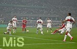 23.05.2026, Fussball DFB-Pokal 2025/2026, Finale, FC Bayern München - VfB Stuttgart, im Olympiastadion Berlin. Harry Kane (FC Bayern München) erzielt hier das 2:0

