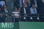 23.05.2026, Fussball DFB-Pokal 2025/2026, Finale, FC Bayern München - VfB Stuttgart, im Olympiastadion Berlin. v.l. Ehren-Präsident Uli Hoeneß (FC Bayern München, Hoeness), Sportvorstand Max Eberl (Bayern München), Vorstandsvorsitzender Jan-Christian Dreesen (FC Bayern München) und Präsident Herbert Hainer (FC Bayern) 

