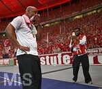 23.05.2026, Fussball DFB-Pokal 2025/2026, Finale, FC Bayern München - VfB Stuttgart, im Olympiastadion Berlin. Trainer Vincent Kompany (FC Bayern München) kurz besinnlich.

