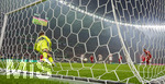 23.05.2026, Fussball DFB-Pokal 2025/2026, Finale, FC Bayern München - VfB Stuttgart, im Olympiastadion Berlin. re: Harry Kane (FC Bayern München) Elfmeter Torschuss zum 3:0 gegen Torwart Alexander Nübel (Stuttgart) 

