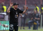 23.05.2026, Fussball DFB-Pokal 2025/2026, Finale, FC Bayern München - VfB Stuttgart, im Olympiastadion Berlin. Trainer Sebastian Hoeneß (Stuttgart) in Rage 