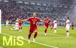 23.05.2026, Fussball DFB-Pokal 2025/2026, Finale, FC Bayern München - VfB Stuttgart, im Olympiastadion Berlin. Torjubel Harry Kane (FC Bayern München) zum 1:0.