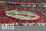 23.05.2026, Fussball DFB-Pokal 2025/2026, Finale, FC Bayern München - VfB Stuttgart, im Olympiastadion Berlin. Fanproteste gegen den DFB bei den Bayernfans. 