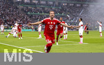 23.05.2026, Fussball DFB-Pokal 2025/2026, Finale, FC Bayern München - VfB Stuttgart, im Olympiastadion Berlin. Torjubel Harry Kane (FC Bayern München) zum 1:0.