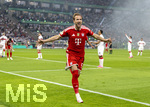 23.05.2026, Fussball DFB-Pokal 2025/2026, Finale, FC Bayern München - VfB Stuttgart, im Olympiastadion Berlin. Torjubel Harry Kane (FC Bayern München) zum 1:0.