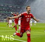 23.05.2026, Fussball DFB-Pokal 2025/2026, Finale, FC Bayern München - VfB Stuttgart, im Olympiastadion Berlin. Harry Kane (FC Bayern München) Torjubel zum 1:0