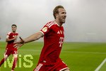 23.05.2026, Fussball DFB-Pokal 2025/2026, Finale, FC Bayern München - VfB Stuttgart, im Olympiastadion Berlin. Harry Kane (FC Bayern München) Torjubel zum 1:0