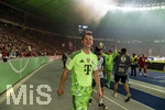 23.05.2026, Fussball DFB-Pokal 2025/2026, Finale, FC Bayern München - VfB Stuttgart, im Olympiastadion Berlin. Jubel bei den Bayern nach dem Gewinn des DFB-Pokals, Torwart Manuel Neuer (FC Bayern München) in der Kurve.