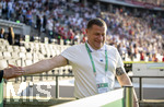 23.05.2026, Fussball DFB-Pokal 2025/2026, Finale, FC Bayern München - VfB Stuttgart, im Olympiastadion Berlin. Sportvorstand Max Eberl (Bayern München) gut gelaunt 