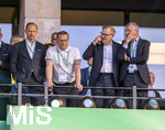 23.05.2026, Fussball DFB-Pokal 2025/2026, Finale, FC Bayern München - VfB Stuttgart, im Olympiastadion Berlin. Ehrentribüne, v.li: mit Rouven Kasper (VORSTAND MARKETING UND VERTRIEB, FC Bayern), Sportvorstand Max Eberl (Bayern München), Vorstandsvorsitzender Jan-Christian Dreesen (FC Bayern München), Präsident Herbert Hainer (FC Bayern). 