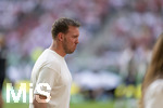 23.05.2026, Fussball DFB-Pokal 2025/2026, Finale, FC Bayern München - VfB Stuttgart, im Olympiastadion Berlin. Trainer Julian Nagelsmann (Deutschland) als TV-Interviewpartner am Spielfeldrand 